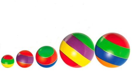 Купить Мячи резиновые (комплект из 5 мячей различного диаметра) в Бологом 
